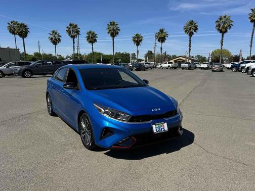 Sporty Blue 2023 Kia Forte GT-Line