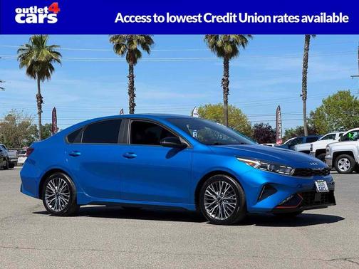 Sporty Blue 2023 Kia Forte GT-Line