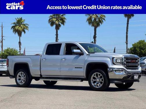Quicksilver Metallic 2017 GMC Sierra 1500 SLT