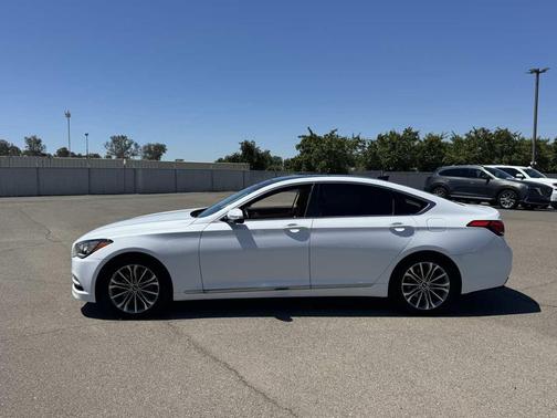 Casablanca White 2016 Hyundai Genesis 3.8