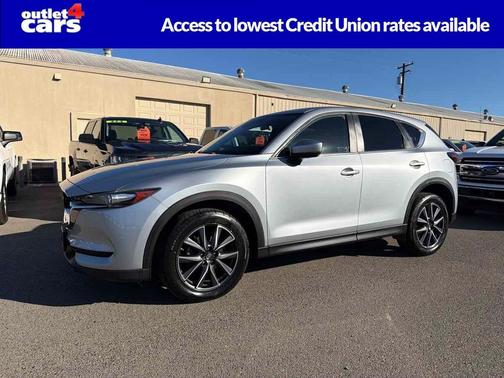 Sonic Silver Metallic 2018 Mazda CX-5 Touring