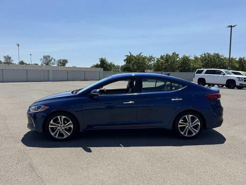 Lakeside Blue 2017 Hyundai ELANTRA Limited