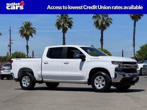 Summit White 2021 Chevrolet Silverado 1500 LT