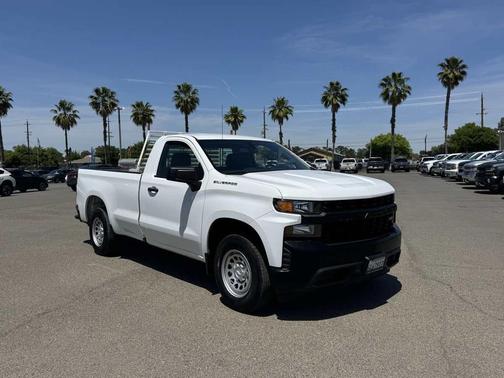 Summit White 2019 Chevrolet Silverado 1500 WT