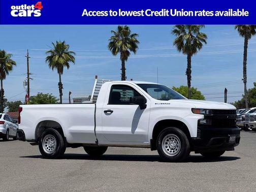 Summit White 2019 Chevrolet Silverado 1500 WT