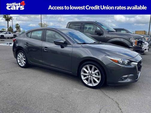 Machine Gray Metallic 2017 Mazda Mazda3 Grand Touring