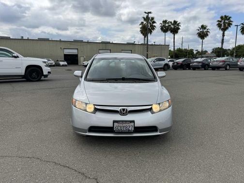 Alabaster Silver Metallic 2008 Honda Civic LX
