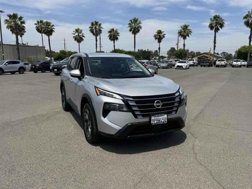 Brilliant Silver Metallic 2025 Nissan Rogue SV