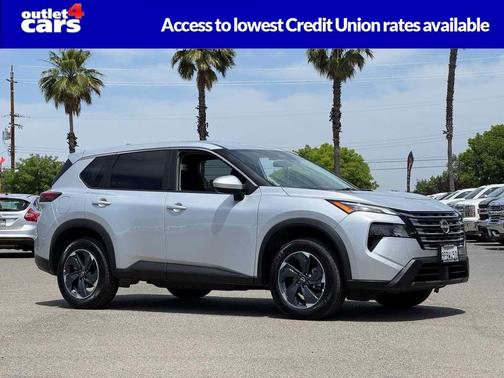 Brilliant Silver Metallic 2025 Nissan Rogue SV