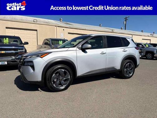 Brilliant Silver Metallic 2025 Nissan Rogue SV