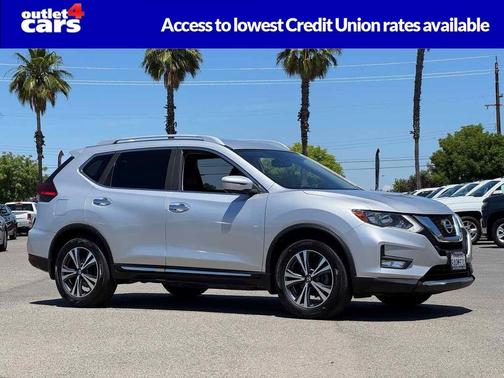 Brilliant Silver 2017 Nissan Rogue SL