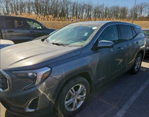 Satin Steel Metallic 2020 GMC Terrain SLE
