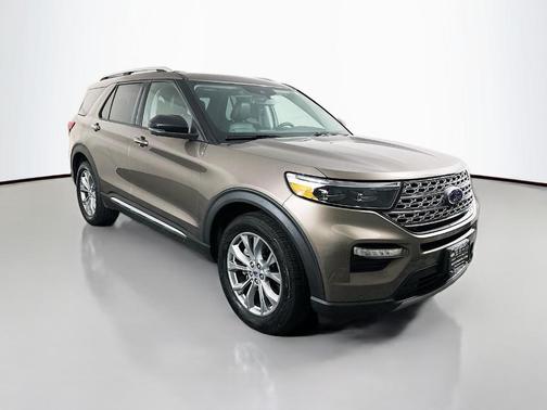 Stone Gray Metallic 2021 Ford Explorer Limited