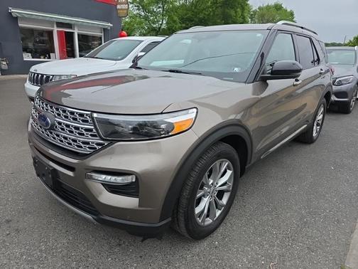 Stone Gray Metallic 2021 Ford Explorer Limited