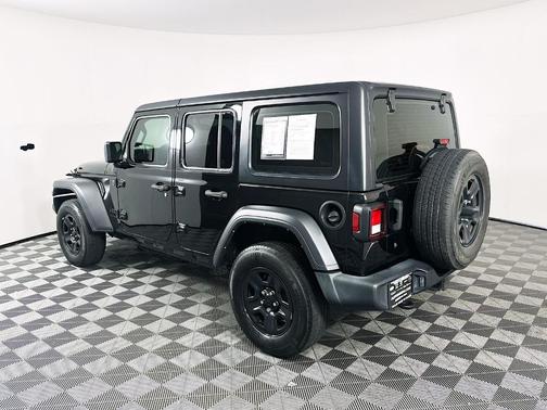 Black Clearcoat 2023 Jeep Wrangler Sport