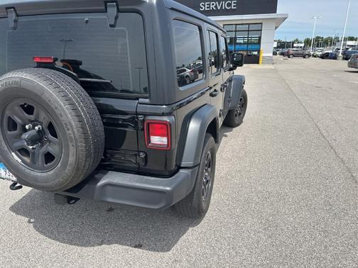 Black Clearcoat 2023 Jeep Wrangler Sport