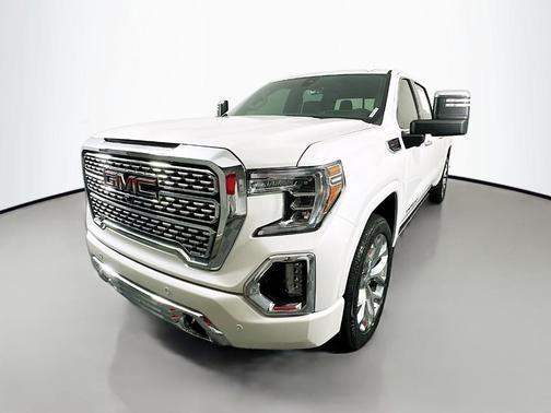 White Frost Tri-Coat 2020 GMC Sierra 1500 Denali