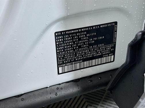 2026 Volkswagen Tiguan 2.0T S