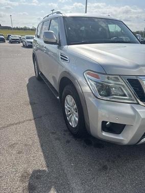 Brilliant Silver 2017 Nissan Armada SV