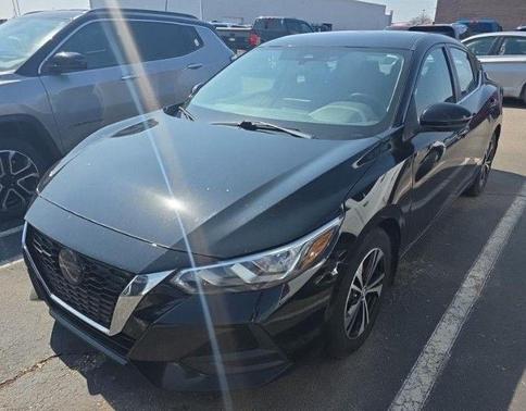 Black 2022 Nissan Sentra SV