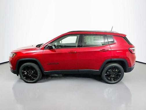 Red 2026 Jeep Compass Latitude