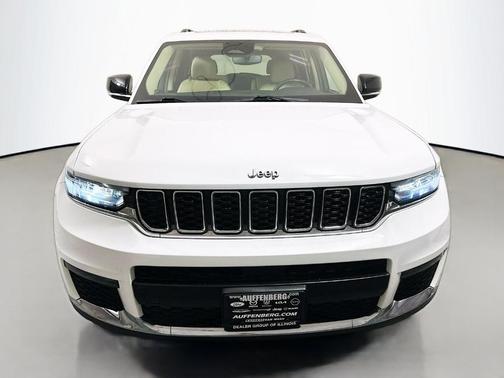 Bright White Clearcoat 2021 Jeep Grand Cherokee L Limited