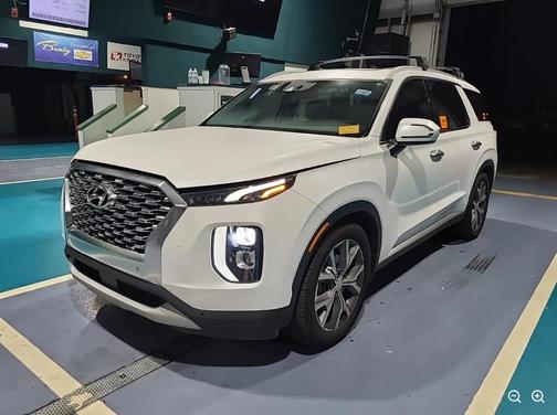 Hyper White 2020 Hyundai PALISADE SEL