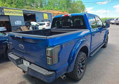 Lightning Blue 2017 Ford F-150 XLT