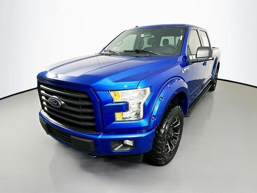 Lightning Blue 2017 Ford F-150 XLT