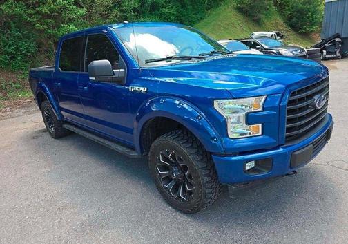 Lightning Blue 2017 Ford F-150 XLT