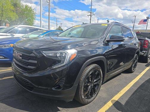 Ebony Twilight Metallic 2020 GMC Terrain SLT