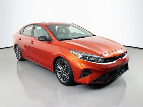 Fire Orange 2023 Kia Forte GT-Line