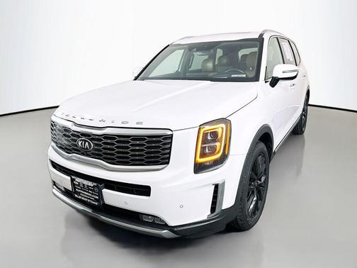 Glacial White Pearl 2021 Kia Telluride SX