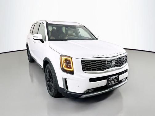 Glacial White Pearl 2021 Kia Telluride SX