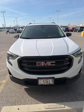 Summit White 2021 GMC Terrain SLT