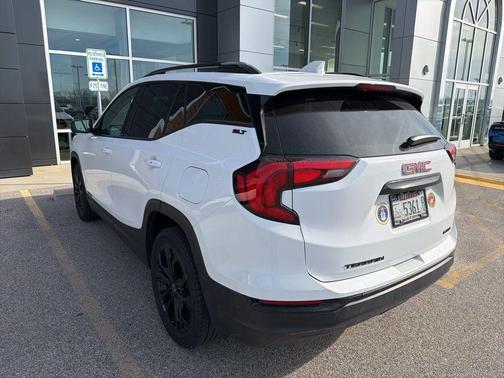 Summit White 2021 GMC Terrain SLT