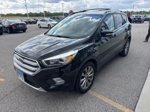 Shadow Black 2017 Ford Escape Titanium