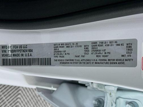 2026 RAM 1500 Big Horn/Lone Star