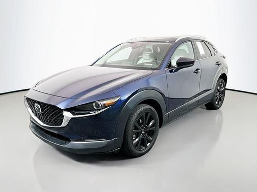 Deep Crystal Blue Mica 2021 Mazda CX-30 Premium Package