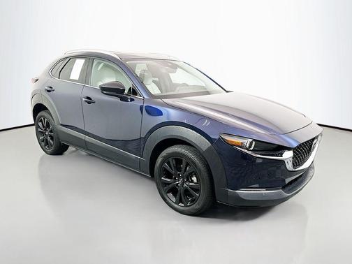 Deep Crystal Blue Mica 2021 Mazda CX-30 Premium Package