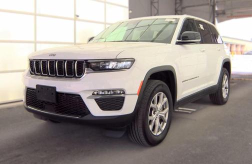 Bright White Clearcoat 2022 Jeep Grand Cherokee Limited