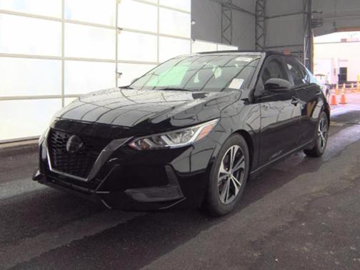 Black 2022 Nissan Sentra SV