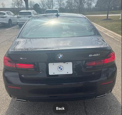 Black Sapphire Metallic 2023 BMW 540 i xDrive