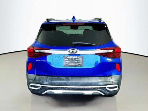 Neptune Blue 2021 Kia Seltos S