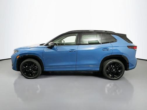 Monterey Blue W/Deep Black Roof 2026 Volkswagen Tiguan 2.0T SE R-Line Black