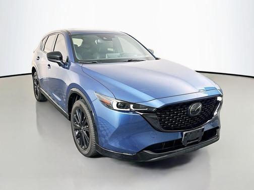 Eternal Blue Mica 2022 Mazda CX-5 2.5 Turbo