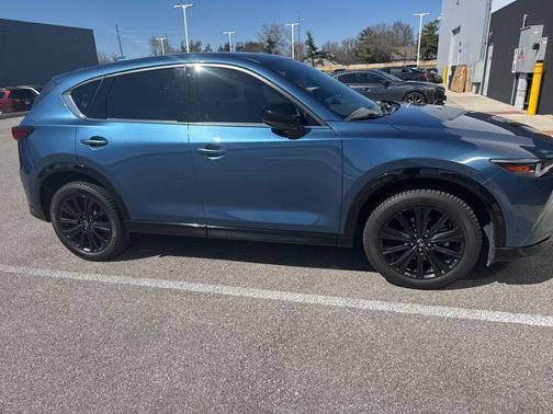 Eternal Blue Mica 2022 Mazda CX-5 2.5 Turbo
