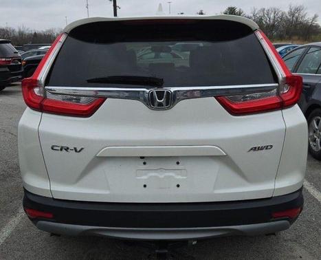 White Diamond Pearl 2017 Honda CR-V EX-L