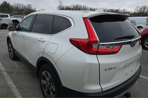 White Diamond Pearl 2017 Honda CR-V EX-L
