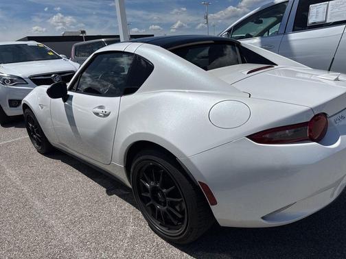 Snowflake White Pearl Mica 2023 Mazda MX-5 Miata RF Grand Touring